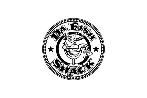 da fish shack logo design