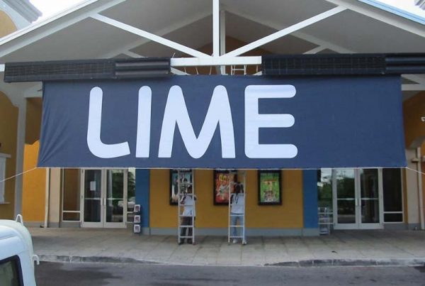 lime banners design