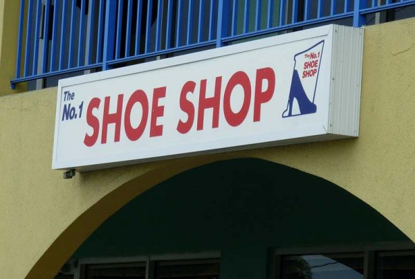 Shoe Shop Signs