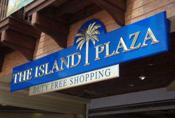 The Island Plaza Signs